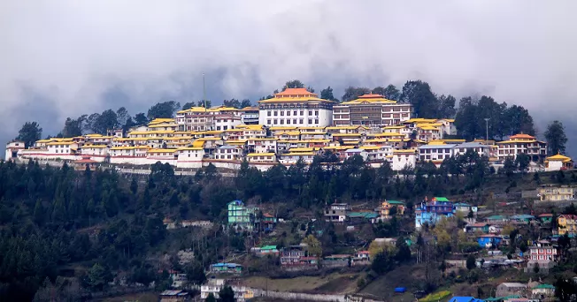 The largest monastery in India and 2nd largest in the world Tawang Monastery