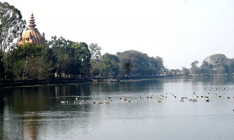 Sivasagar Lake the heart of city Sibsagar