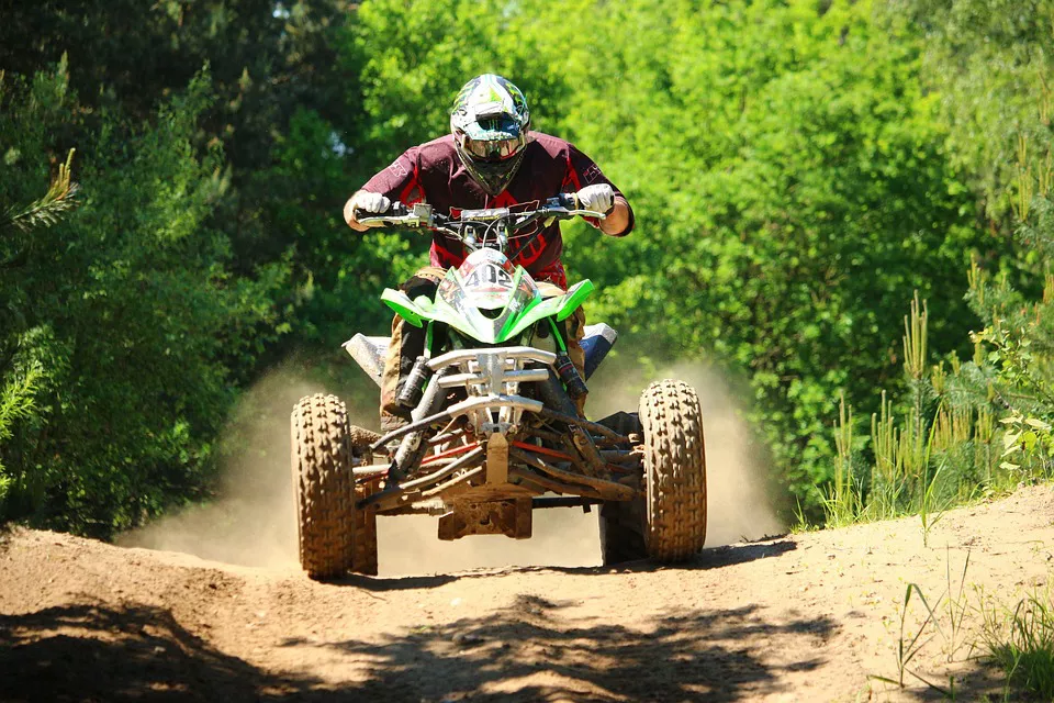 ATV ride a recreational outdoor activity