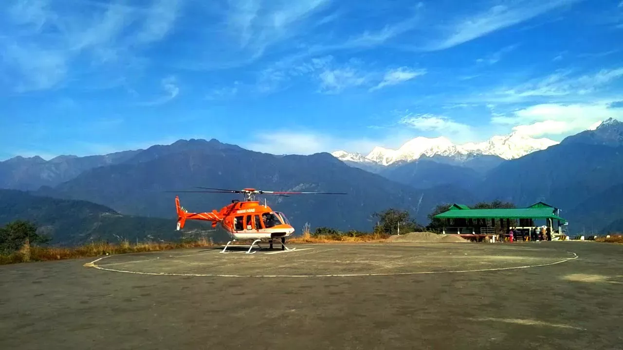 sikkim helicopter tour