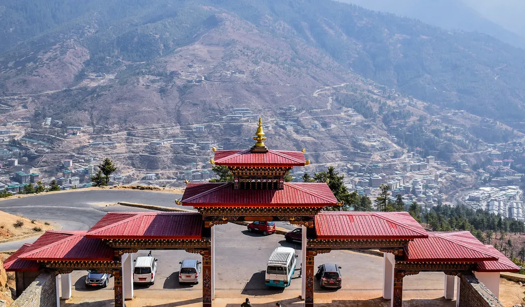 Five hotels of Thimphu