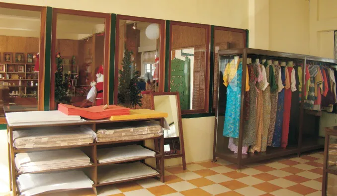Directorate of Handloom and Handicraft sale counter